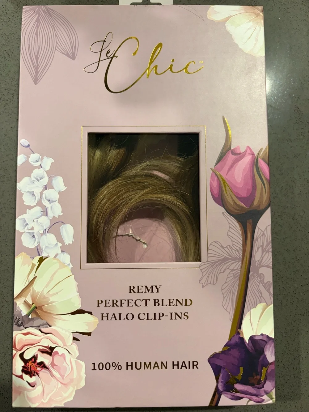chic Remy Perfect Blend Halo Clip-Ins - Blonde